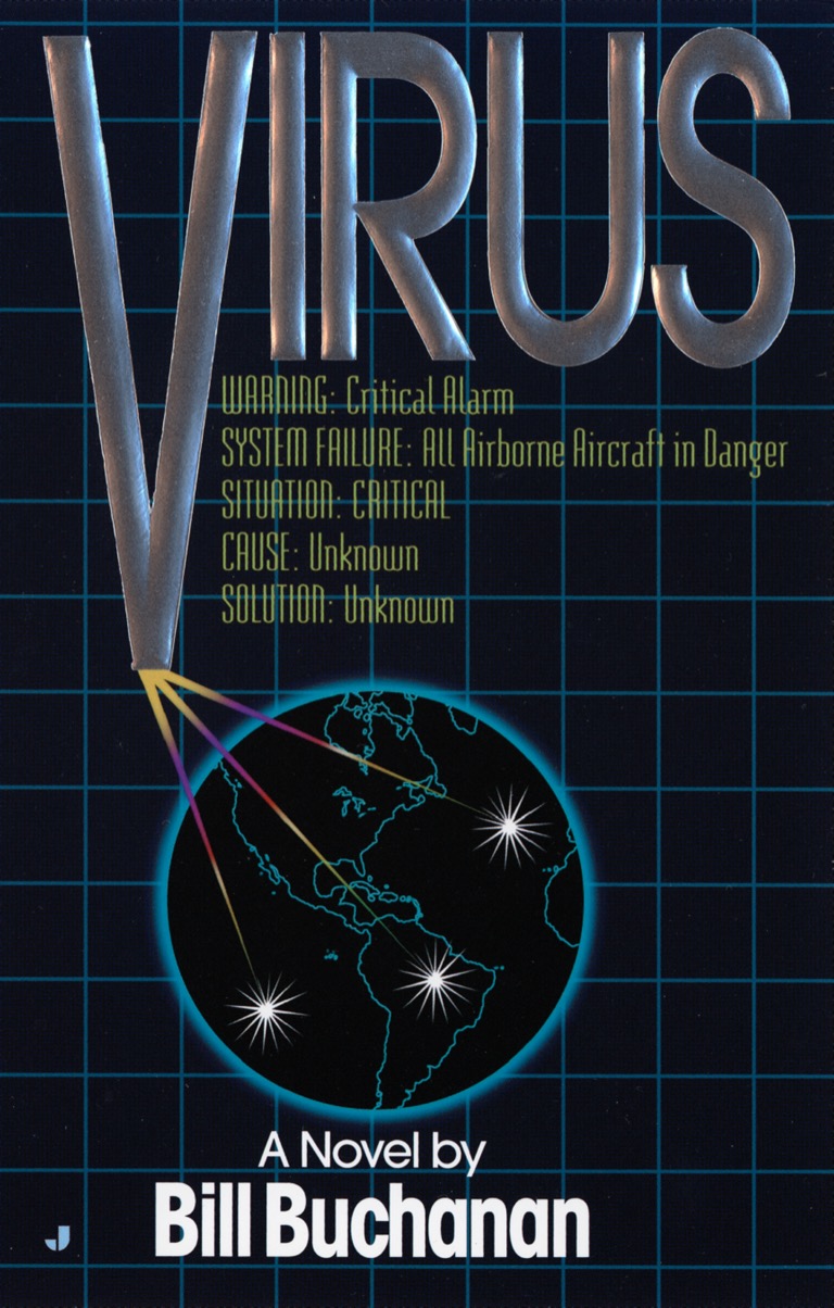 Virus Front Cover A Military Thriller Novel by Bill Buchanan HD-768